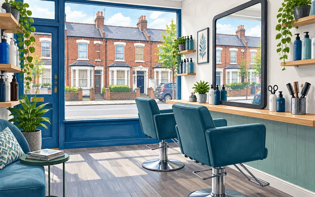 Artist's impression of health & beauty in Leicester; illustrative, not a specific business